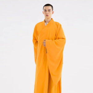Áo Hải Thanh (Áo Hậu) Quý Thầy Màu Vàng Cam Cao Cấp, Nhiều Size