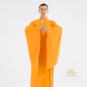 Alternative view of Áo Hải Thanh (Áo Hậu) Quý Thầy Màu Vàng Cam Cao Cấp, Nhiều Size
